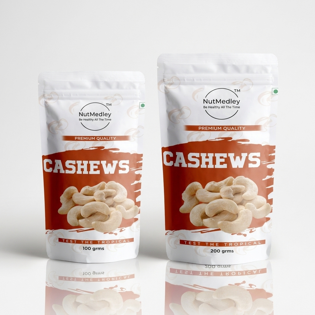 Premium Cashews 100g - NUTMEDLEY